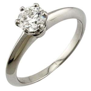 TIFFANY Silver Diamond 2C Ring